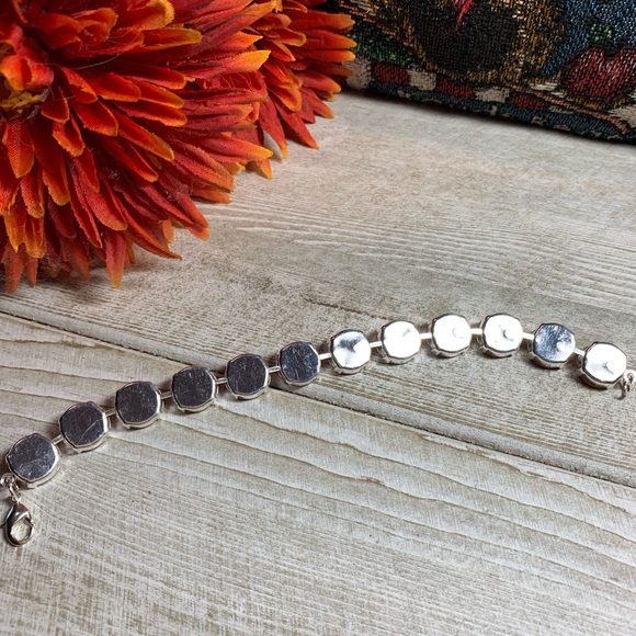 Handmade Swarovski “Rivoli Light Siam” Bracelet - Picture 7 of 8